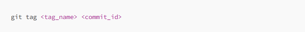 git tags